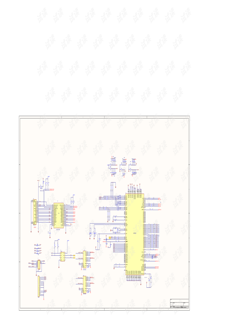 vga,hdmi芯片 mdin380电路图
