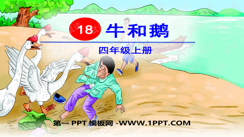 1牛和鹅——学习ppt课件