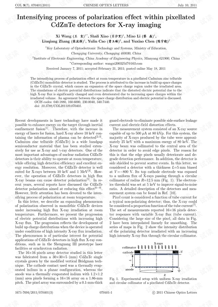 intensifying,ultimately intensifying process of polarization ef fect within pixellated c