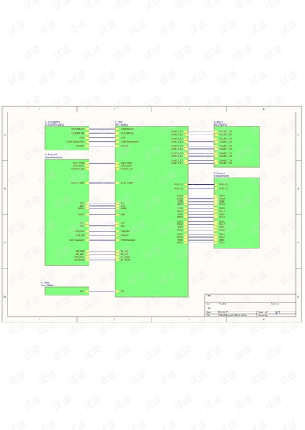 stm32f103vct6管脚图,stm32f103vet6原理图 stm32f103vct6开发板原理图