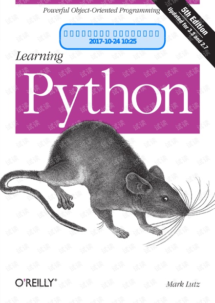 Learning Python 5th Edition Mark Lutz