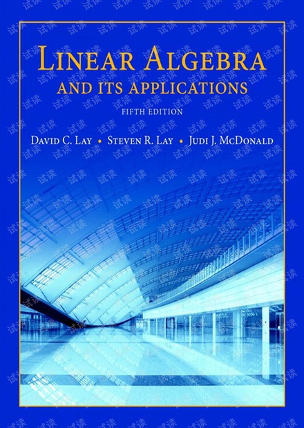 Linear Algebra and Its Applications 5th David C