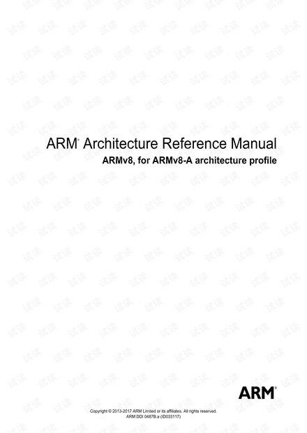 ARM® Architecture Reference Manual ARMv8, for ARMv8-A architecture (PDF)