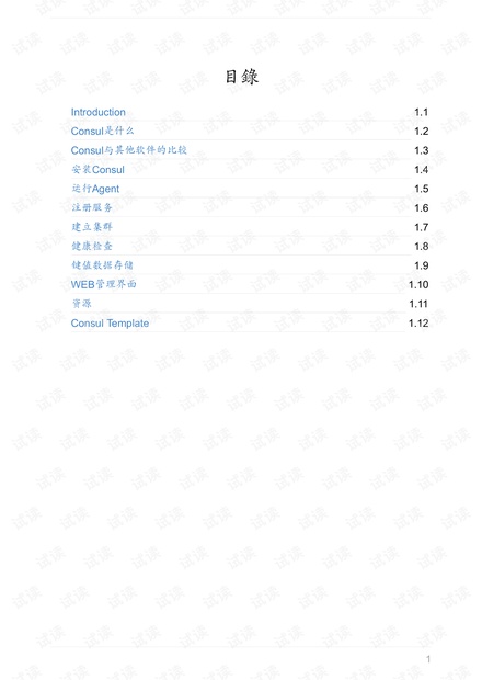 consul官方中文文档.pdf