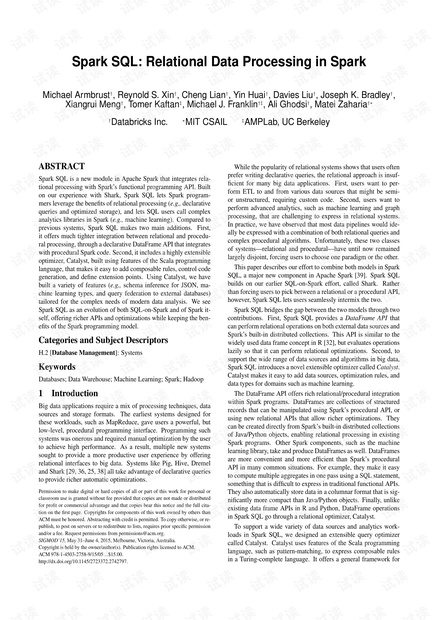 Spark DataFrame
