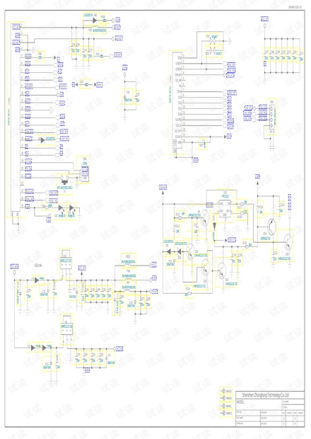 SPHE8202TQ DVD伺服板原理图