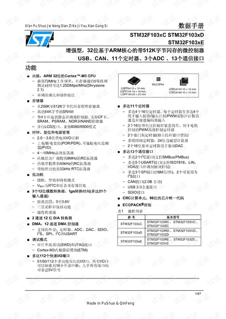 stm32中文参考手册