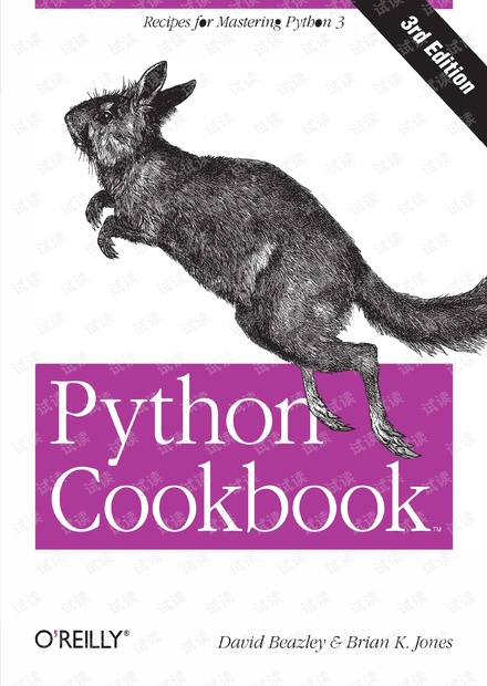Python程序员进阶必备工具书:《Python.Cookbook.3rd》(高清.书签.英文完整版)