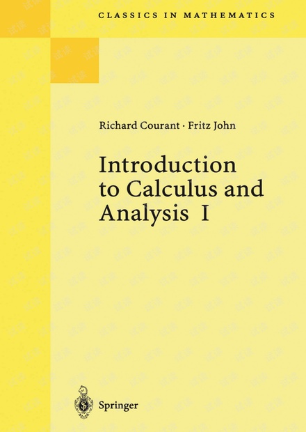 柯朗 微积分和数学分析引论-第一卷-英文版-Springer-高清文字版PDF-Vol_1.pdf