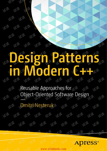 Design Patterns in Modern C++(现代C++程序设计模式)(英文)