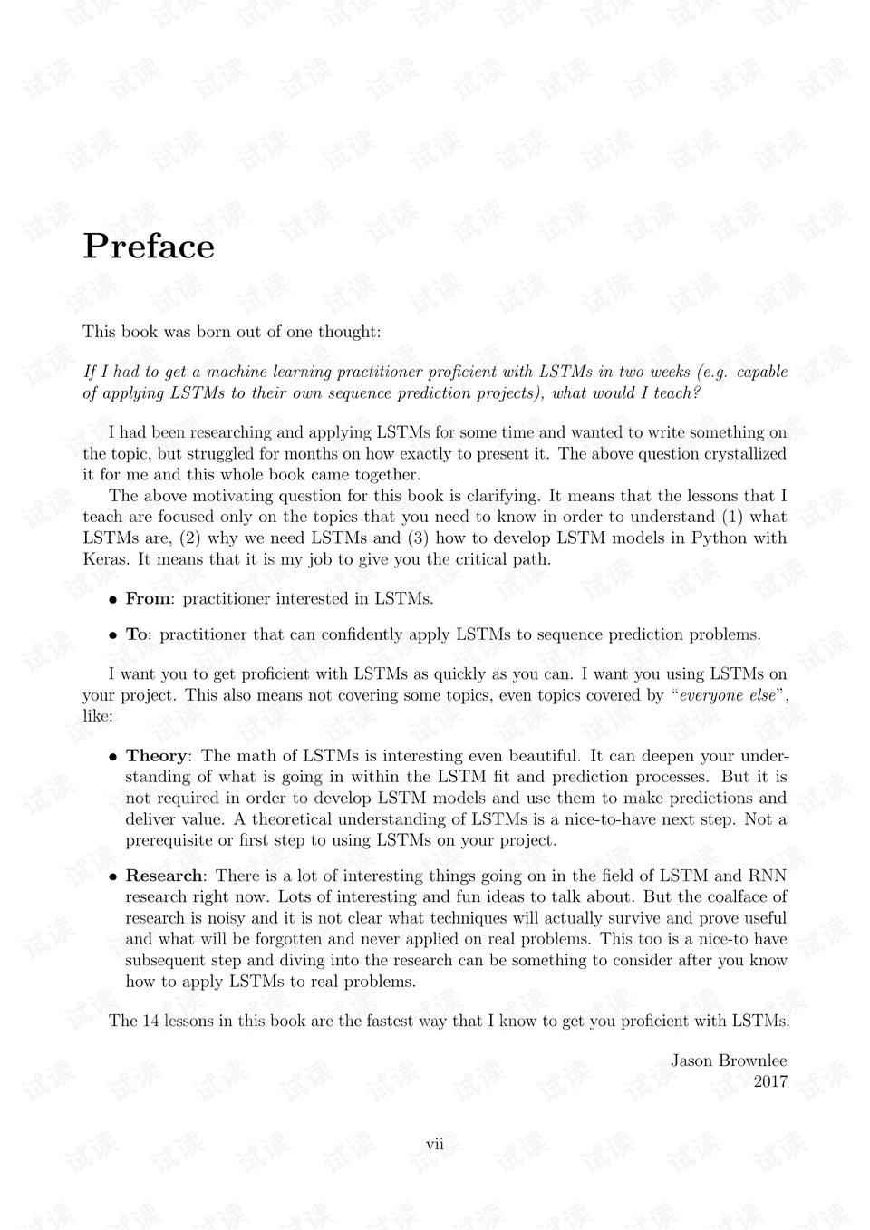 long short term memory networks with python.pdf文档类 机器学习文档类资源 csdn下载