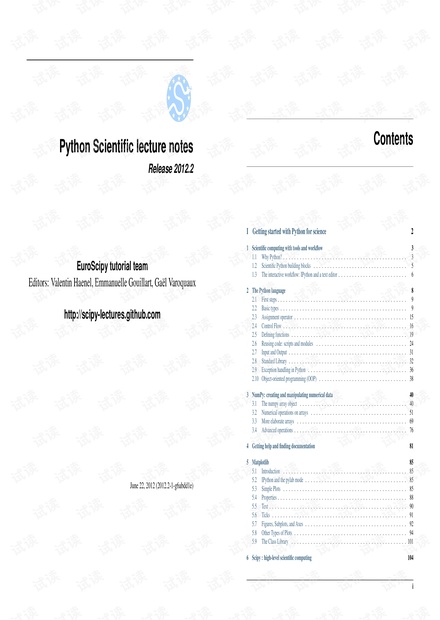 Python Scientific