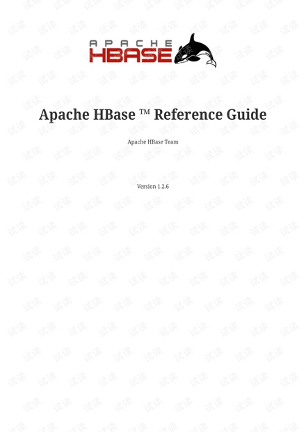 HbaseReferenceBook-Hbase参考指南英文版