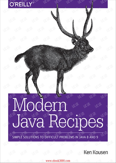 高清彩版 Modern Java Recipes Simple Solutions to Difficult Problems in Java 8 and 9
