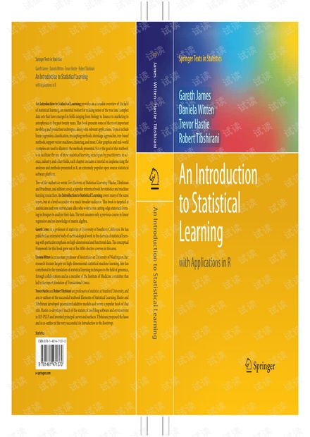 An introduction to statistical learning with Applications in R