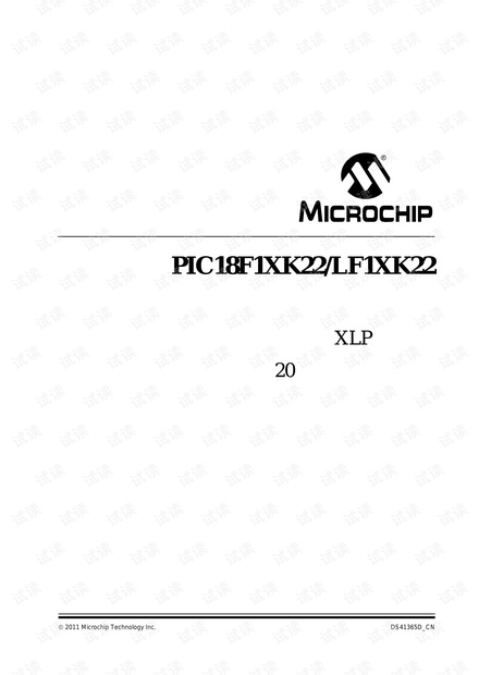 PIC18F14K22数据手册