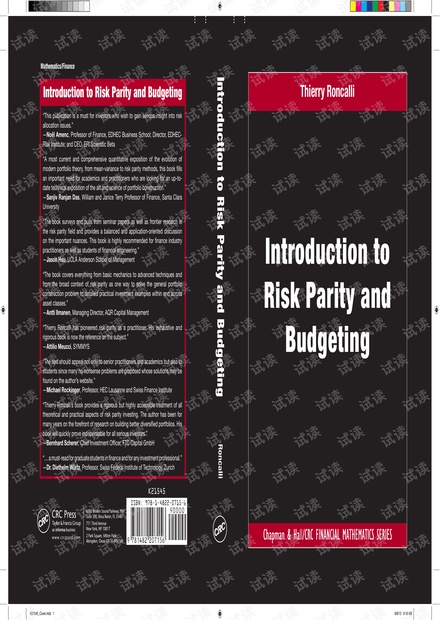 Introduction to Risk Parity and Budgeting