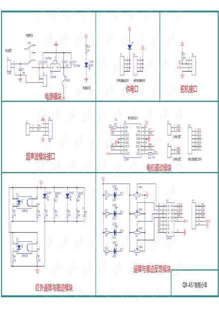 QX-A51智能小车原理