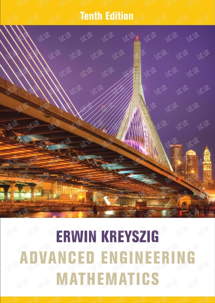 高等工程数学英文原版(10th.带目录)-Advanced Engineering Mathematics by Erwin Kreyszig
