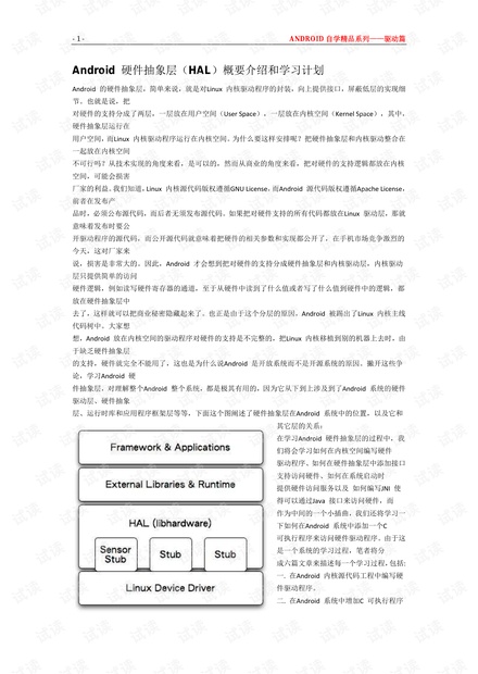 《Android驱动开发全过程》