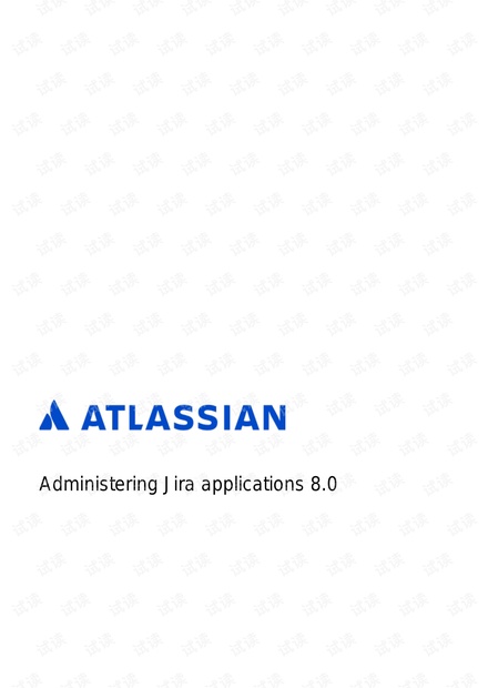 jira 8.0 管理手册