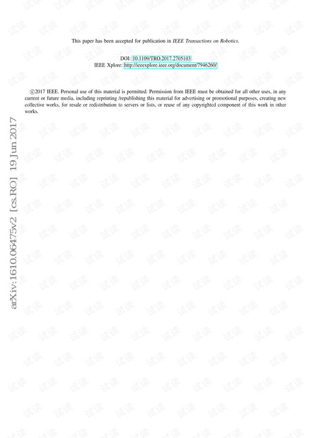 ORB-SLAM2 论文pdf