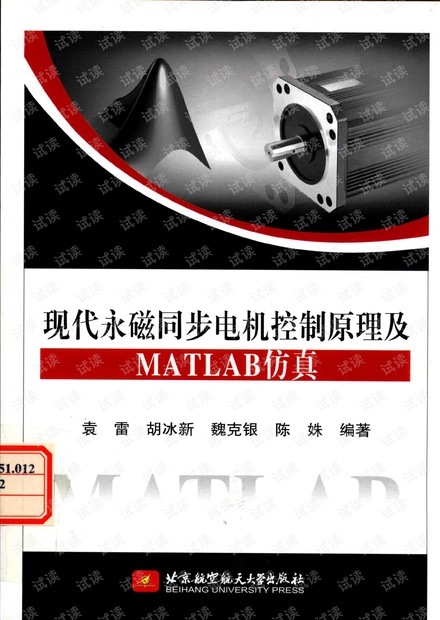 现代永磁同步电机控制原理及MATLAB仿真(高清版)袁雷编著