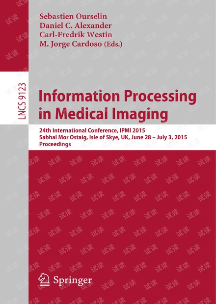 Information Processing in Medical Imaging医学成像图像处理