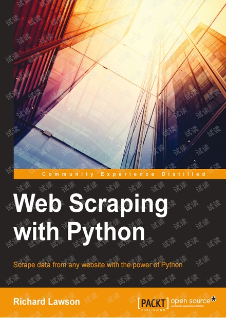 web scraping with python