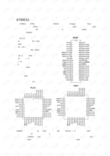 AT89s51中文数据手册