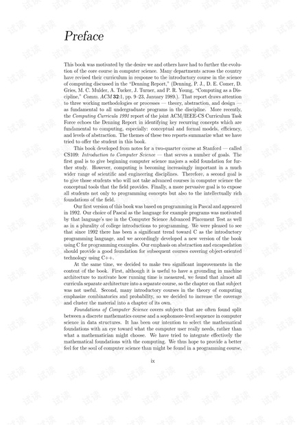 Foundations of Computer Science C Edition