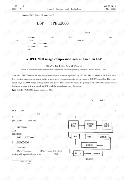 研究论文-一种基于DSP的JPEG2000视频压缩系统的实现.pdf