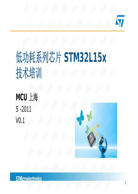 电子-STM32L15x01概述.pdf