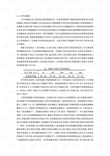 输配电线路和绝缘子的在线监测与故障诊断.pdf