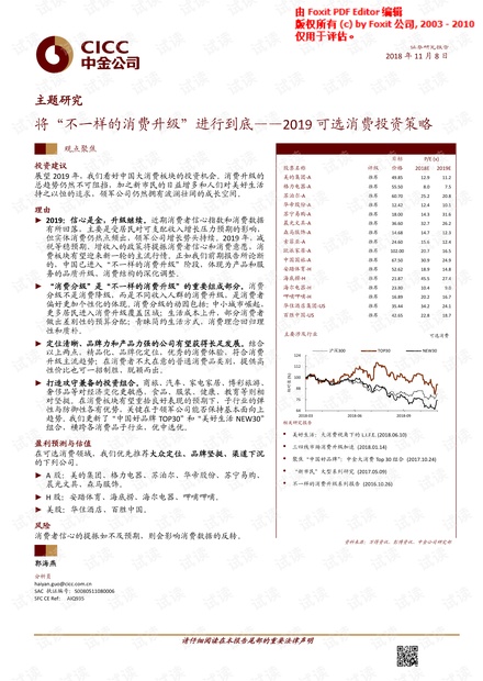 2019可选消费投资策略:将"不一样的消费升级"进行到底-中金公司-20181108.pdf