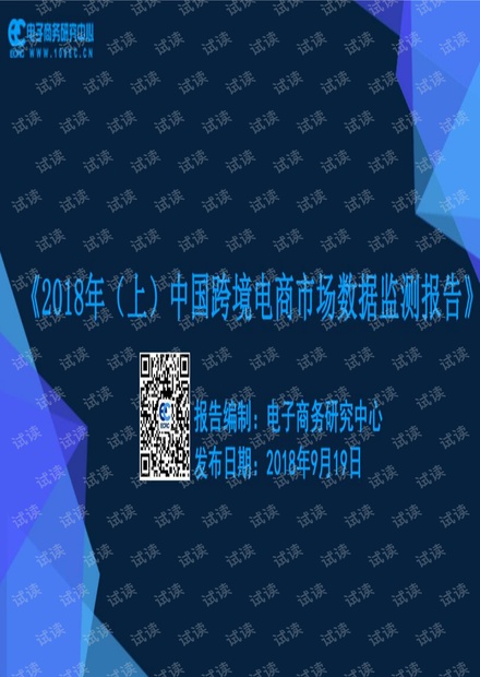2017-2018中国电子商务发展报告-电子商务研究中心-20180919.pdf