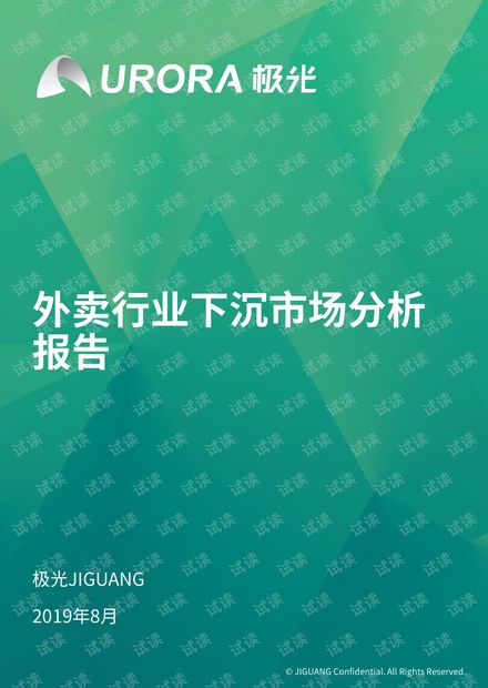 外卖行业下沉市场分析报告-极光大数据-201908.pdf