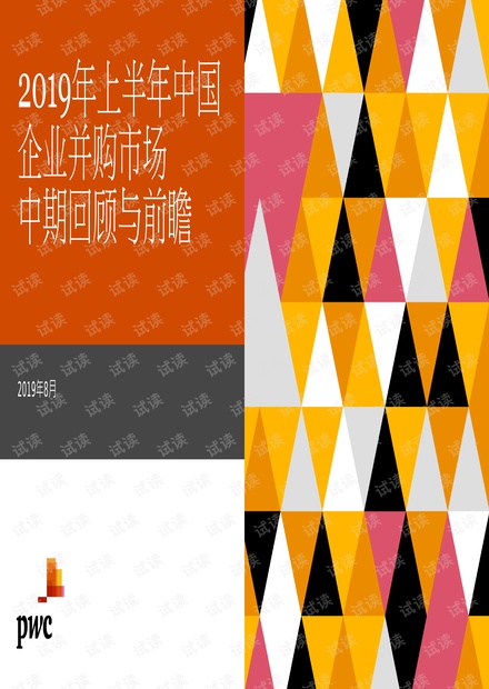 2019年上半年中国企业并购市场中期回顾与前瞻-普华永道-201908.pdf