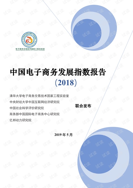 中国电子商务发展指数报告(2018)-清华-201905.pdf