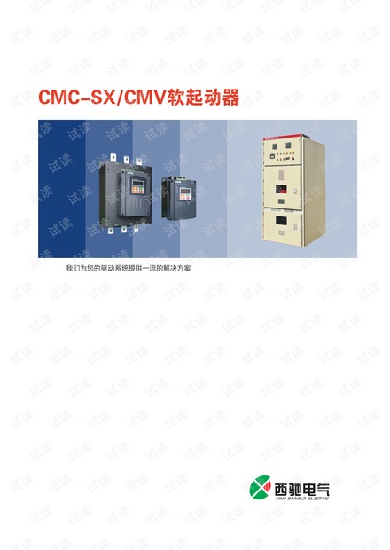 西驰CMC-SX-CMV样本.pdf