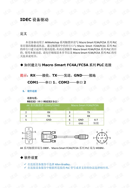 显控PLC与和泉PLC通讯驱动 简介.pdf