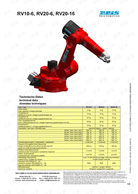 RIES机器人RV10-6, RV20-6, RV20-16技术手册.pdf