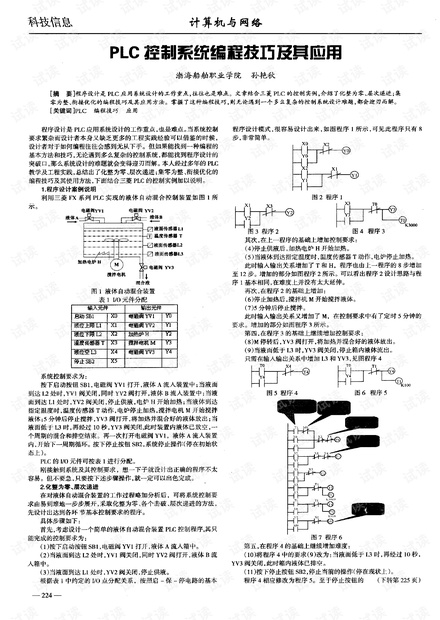 PLC控制系统编程技巧及应用.pdf