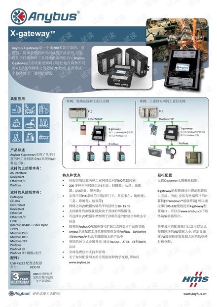 Anybus X-gateway Classic数据手册.pdf