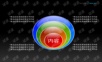 彩色螺旋四部分说明PPT素材.pptx