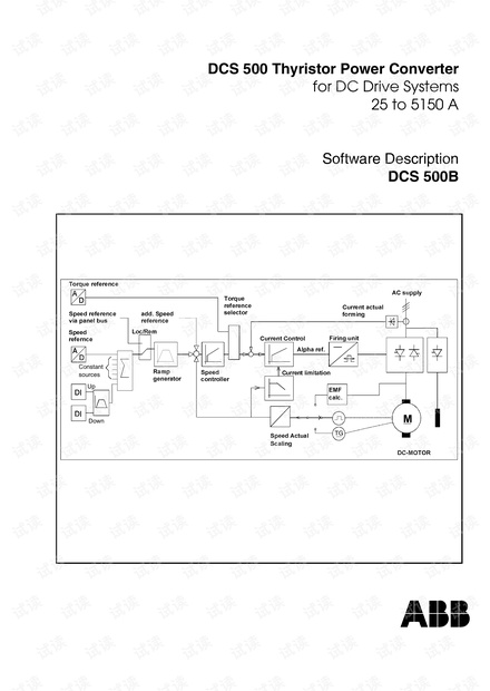 ABB DCS500B 软件描述(英文版).pdf