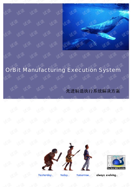 OrBit MES先进制造执行系统解决方案.pdf