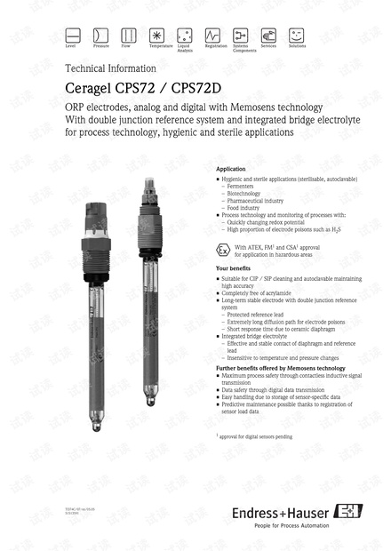 E H(恩德斯豪斯)Ceragel CPS7272D手册.pdf.pdf