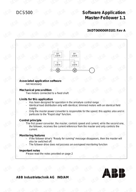 ABB DCS500B 主从宏软件(1.1)手册.pdf