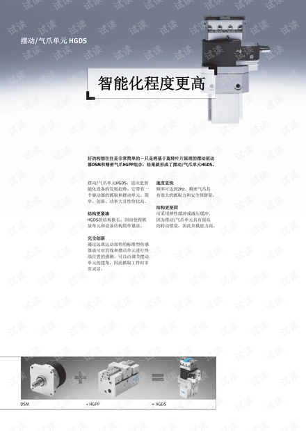 Festo 摆动/气爪单元HGDS 产品介绍(中文).pdf